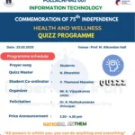 HEALTH AND WELLNESS QUIZZ PROGRAMME