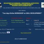 Two Days Online Workshop On Skill Development