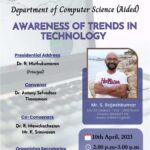 Department of Computer Science (Aided) – Awareness of Trends in Technology