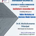Online Workshop on Business Model Canvas