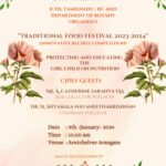 Traditional Food Festival 2023-2024- “Innovative Recipes Competition”