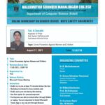 Department of Computer Science (Aided) – Online Workshop on Gender Issue