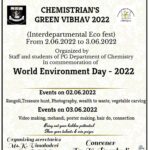 Chemistrian's Green Vibhav 2022